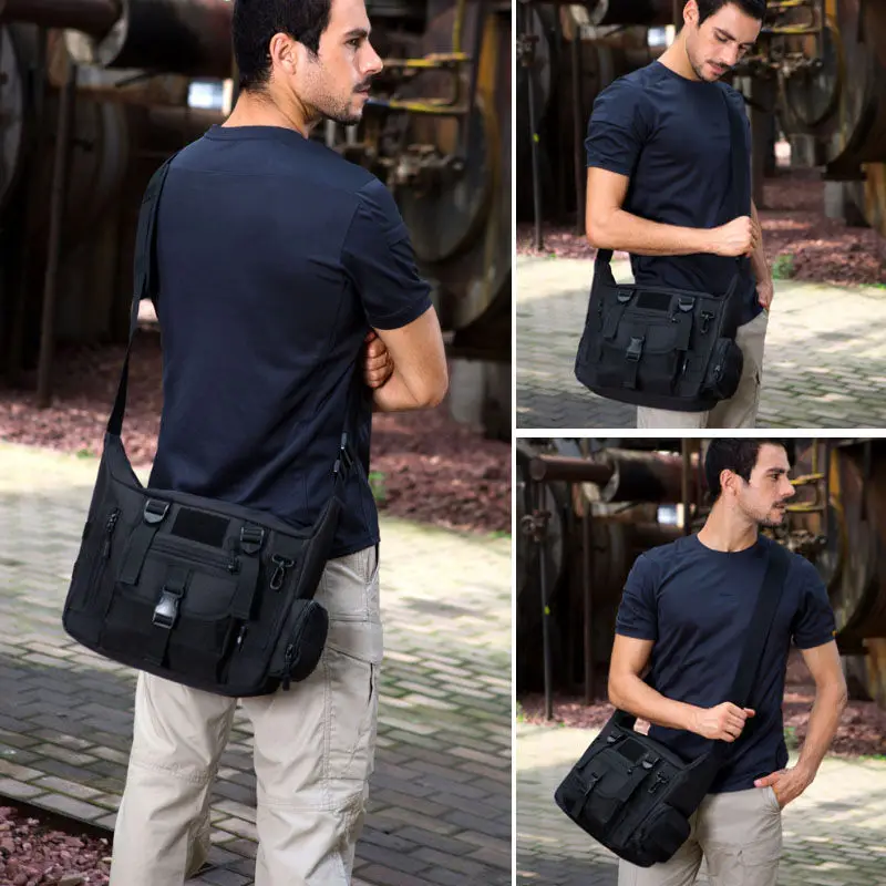 14-дюймовая сумка через плечо  – обзор и цена Rucksack Military Style