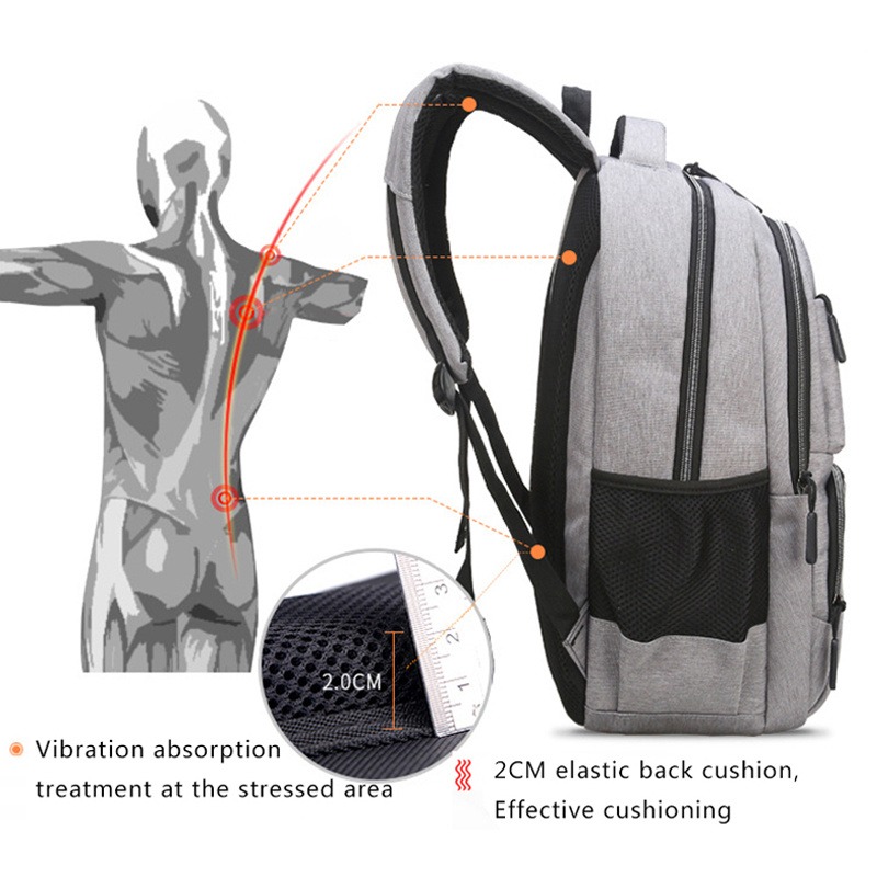 Вместительный рюкзак, мужские  – обзор и цена Laptop Backpack 15.6